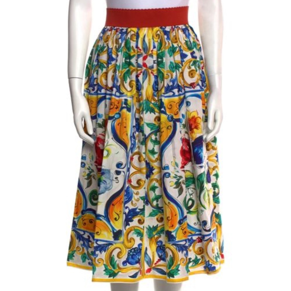 Dolce & Gabbana Majolica Skirt